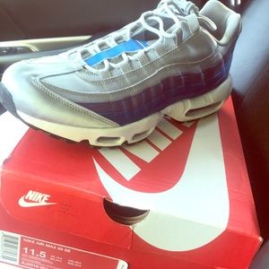 Nike Air Max 95 Wolf Gray/Blue